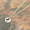 Mini Maine Circle Gold Necklace
